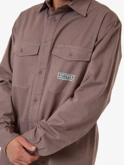 Online Thrills Double Meaning Long Sleeve Shirt - Dove