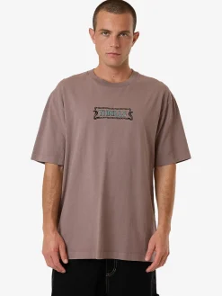 Best Thrills Double Meaning Oversize Fit Tee - Dove