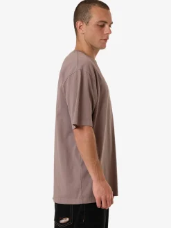Best Thrills Double Meaning Oversize Fit Tee - Dove