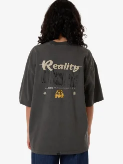 Outlet Thrills Dream Reality Oversized Tee - Merch Black MerchBlack