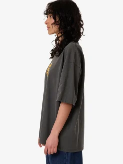 Outlet Thrills Dream Reality Oversized Tee - Merch Black MerchBlack