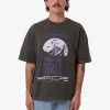 New Thrills Dystopia Box Fit Oversize Short Tee - Merch Black MerchBlack