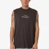 Fashion Thrills Emblem Merch Fit Muscle Tee - Merch Black MerchBlack
