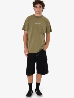 Best Thrills Emblem Merch Fit Tee - Olive