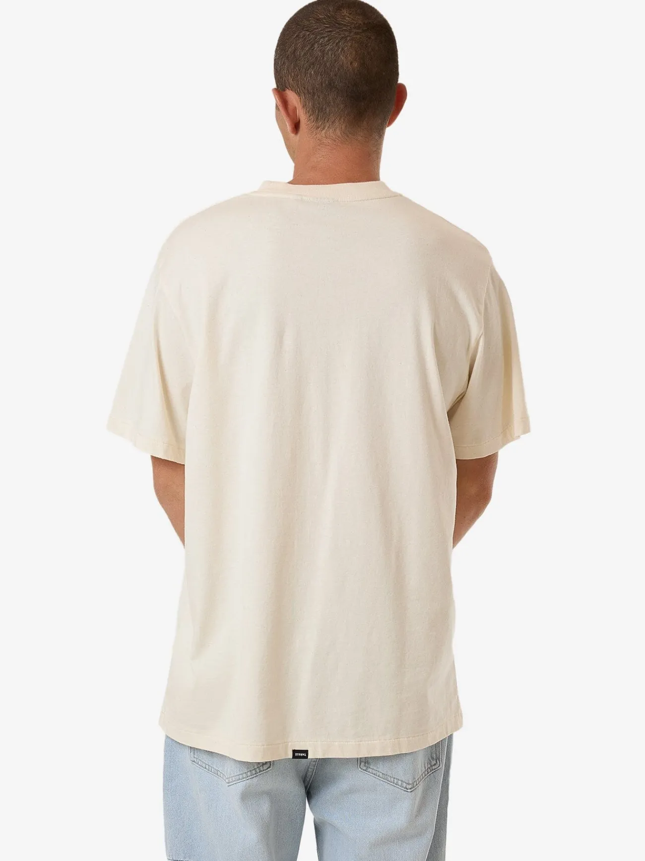Discount Thrills Emblem Merch Fit Tee - Unbleached