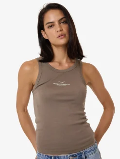 Fashion Thrills Emblem Of Strength Sloane Tank - Fungi