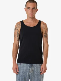 Discount Thrills Endless Rib Tank - Black