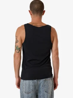 Discount Thrills Endless Rib Tank - Black