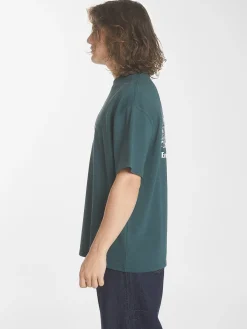 Best Thrills Energy Is Precious Box Fit Oversize Tee - Dark Jade DarkJade