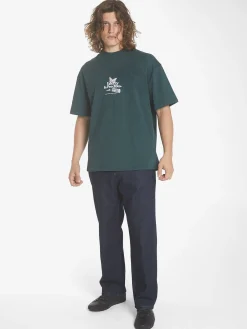 Best Thrills Energy Is Precious Box Fit Oversize Tee - Dark Jade DarkJade