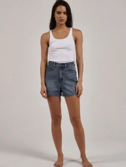 Outlet Thrills Erica Short - Weathered Blue WeatheredBlue