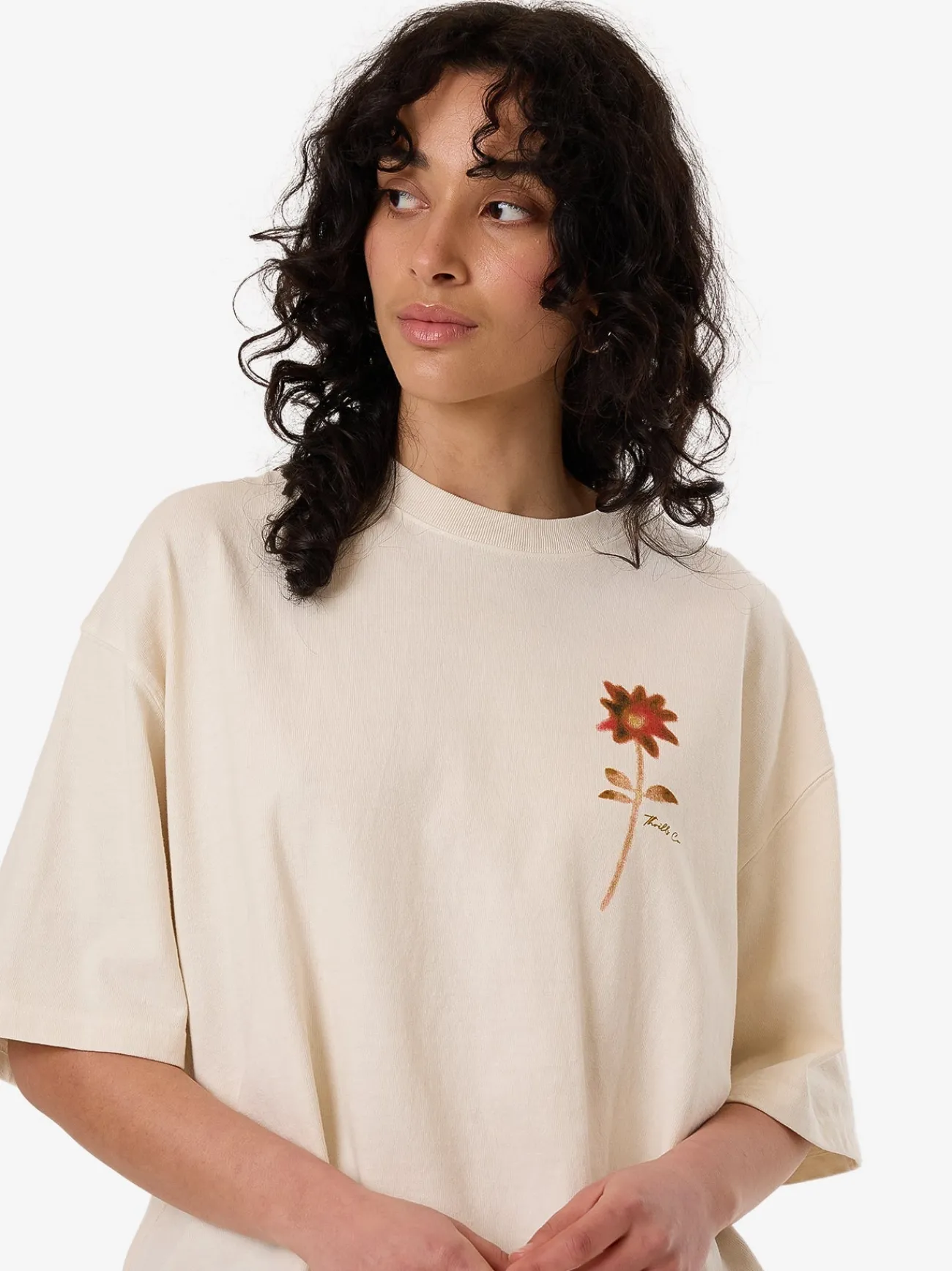 Online Thrills Eternal Dream Oversized Tee - Heritage White HeritageWhite