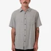 Clearance Thrills Ever Short Sleeve Shirt - Stormy Sea StormySea