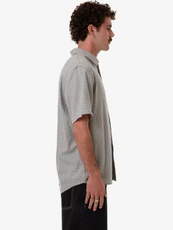 Clearance Thrills Ever Short Sleeve Shirt - Stormy Sea StormySea