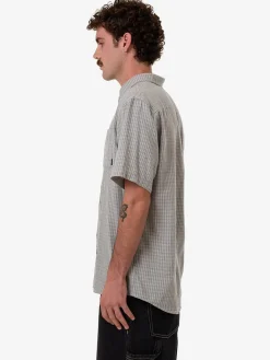 Clearance Thrills Ever Short Sleeve Shirt - Stormy Sea StormySea