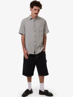 Clearance Thrills Ever Short Sleeve Shirt - Stormy Sea StormySea