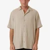 Online Thrills Evolution Bowling Shirt - Fog