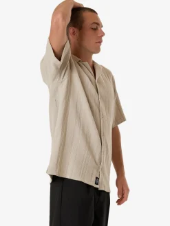 Online Thrills Evolution Bowling Shirt - Fog