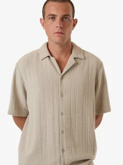Online Thrills Evolution Bowling Shirt - Fog