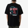 Best Thrills Firestarter Box Fit Oversize Tee - Black