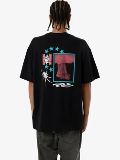 Best Thrills Firestarter Box Fit Oversize Tee - Black