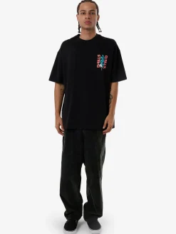 Best Thrills Firestarter Box Fit Oversize Tee - Black