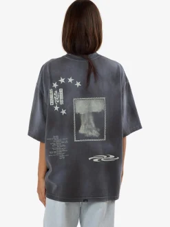 Outlet Thrills Firestarter Oversized Tee - Merch Black Fade MerchBlackFade