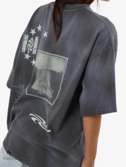 Outlet Thrills Firestarter Oversized Tee - Merch Black Fade MerchBlackFade