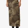 Fashion Thrills Flora Haze Mesh Skirt - Brindle