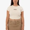 Best Thrills Flourish Curve Tee - Heritage White HeritageWhite