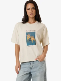 Sale Thrills Flower Society Square Tee - Heritage White HeritageWhite