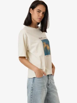 Sale Thrills Flower Society Square Tee - Heritage White HeritageWhite
