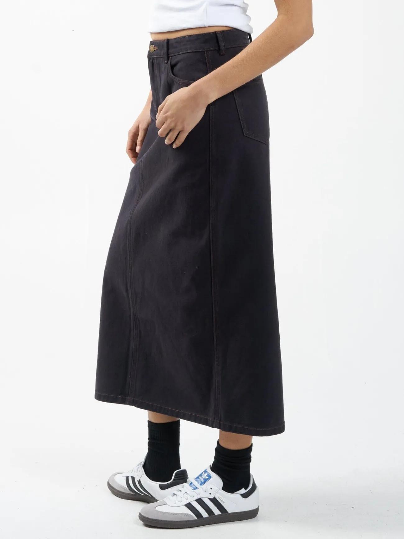 Discount Thrills Frankie Skirt - Midnight Blue MidnightBlue