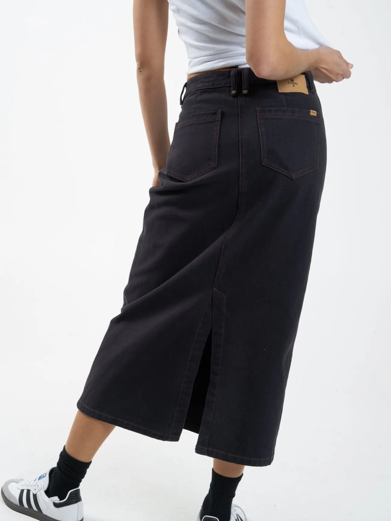 Discount Thrills Frankie Skirt - Midnight Blue MidnightBlue
