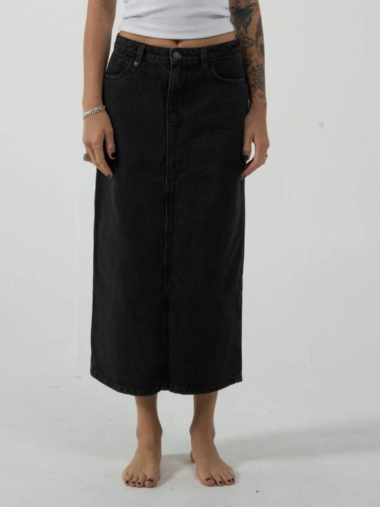 Best Thrills Frankie Skirt - Smoke Black SmokeBlack