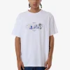 New Thrills Friendly Service Merch Fit Tee - White