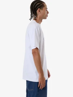 New Thrills Friendly Service Merch Fit Tee - White