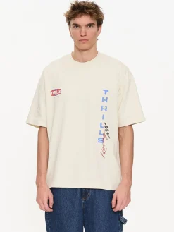 Fashion Thrills Full Fury Box Fit Oversize Tee - Heritage White HeritageWhite