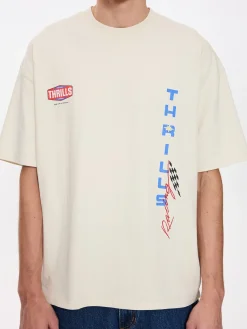 Fashion Thrills Full Fury Box Fit Oversize Tee - Heritage White HeritageWhite