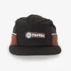 Best Thrills Gazed Curved 5 Panel Cap - Black