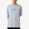 Outlet Thrills Gazed Oversize Fit Tee - Baby Blue BabyBlue