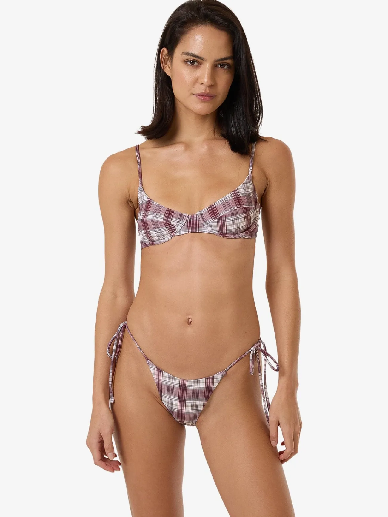 Discount Thrills Good Turn Micro String Bikini Bottom - Bracken