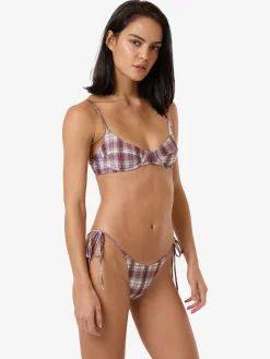 Discount Thrills Good Turn Micro String Bikini Bottom - Bracken