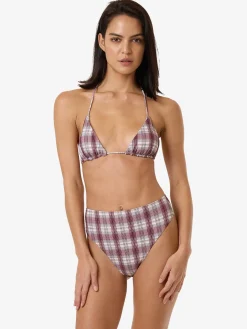 Discount Thrills Good Turn 90S High Cut Bikini Bottom - Bracken