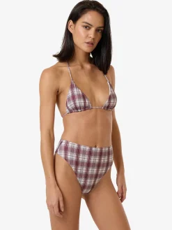 Discount Thrills Good Turn 90S High Cut Bikini Bottom - Bracken