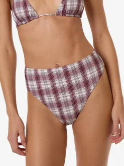 Discount Thrills Good Turn 90S High Cut Bikini Bottom - Bracken
