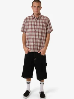 New Thrills Good Turn Short Sleeve Shirt - Bracken