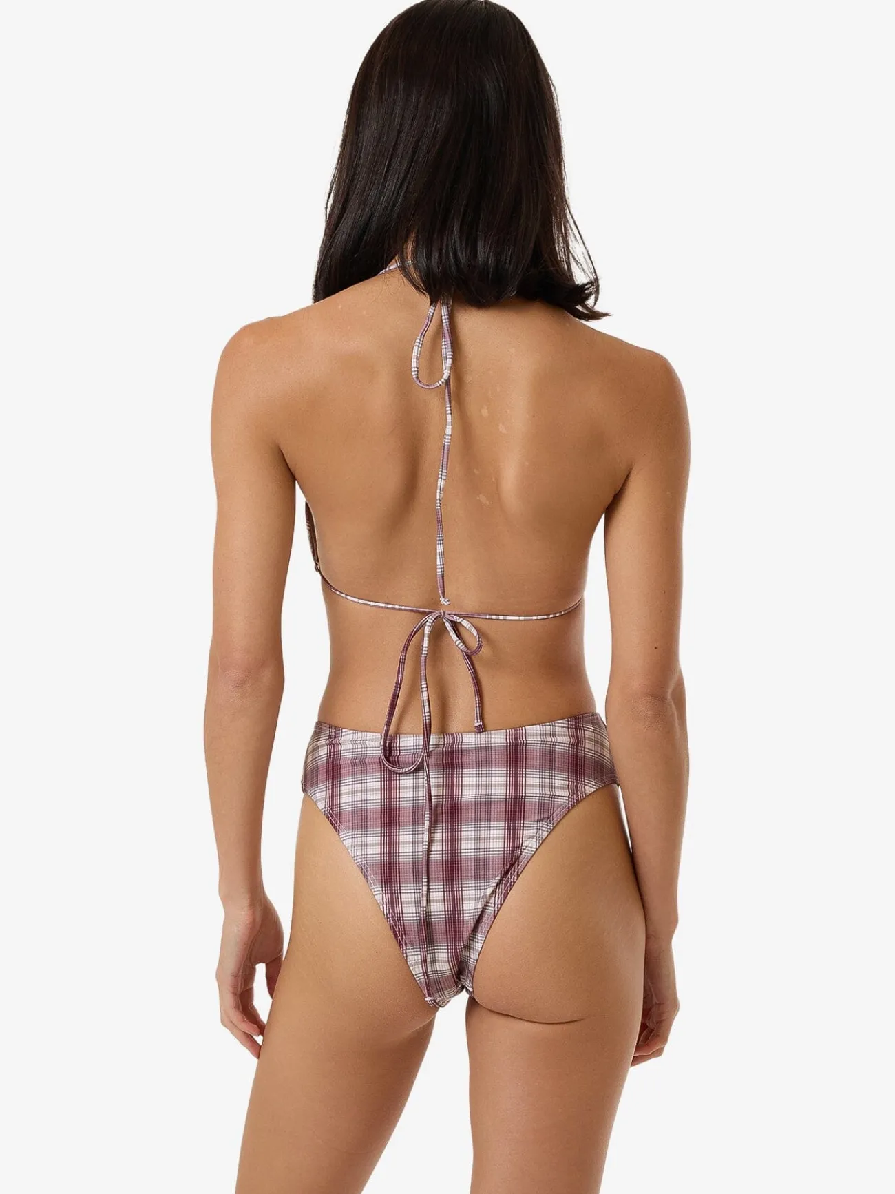 New Thrills Good Turn String Bikini Top - Bracken