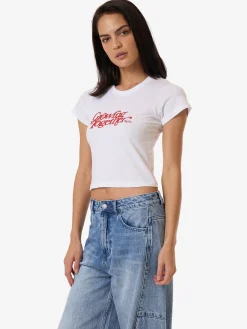 New Thrills Growing Together Mini Tee - White