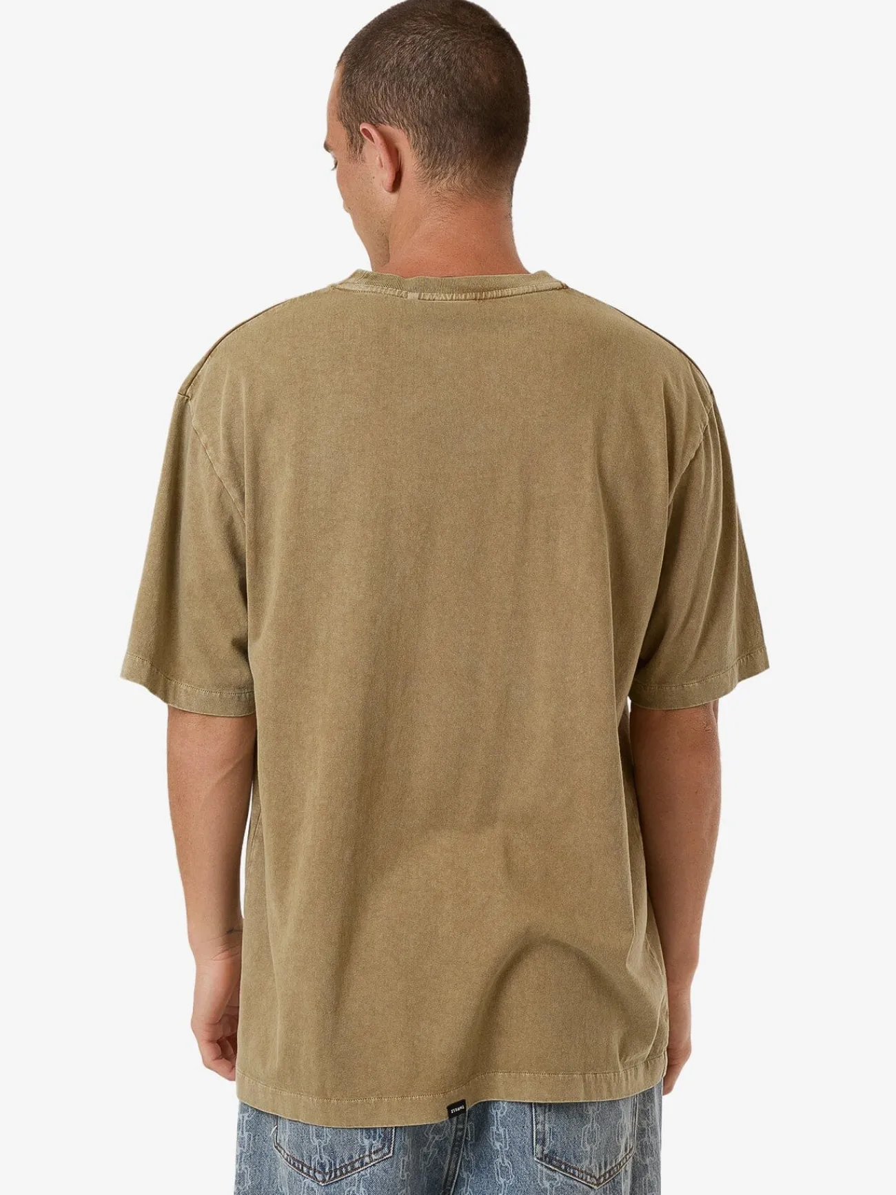Sale Thrills Hard As They Come Oversize Fit Tee - Breen